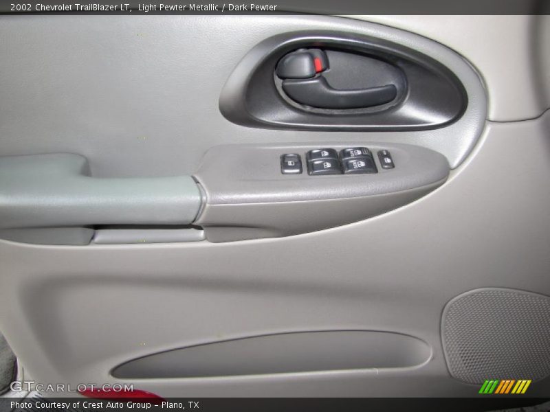 Light Pewter Metallic / Dark Pewter 2002 Chevrolet TrailBlazer LT