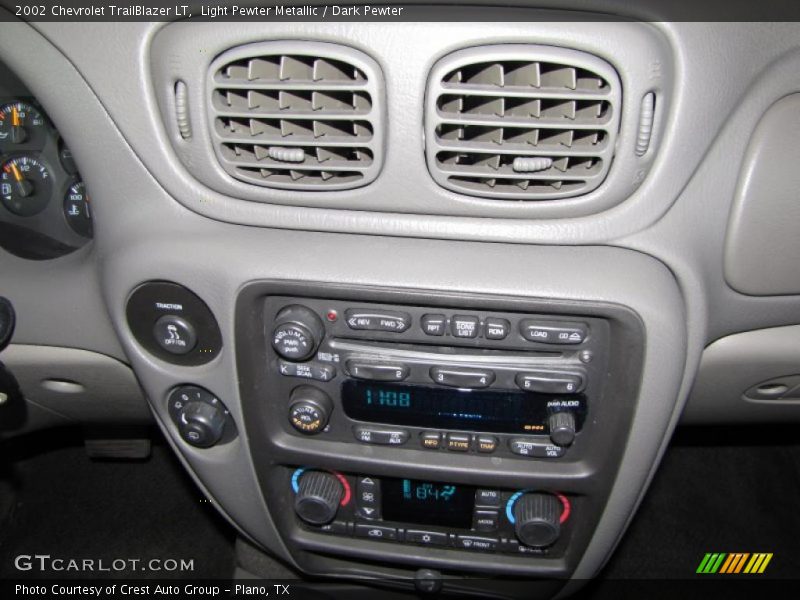 Light Pewter Metallic / Dark Pewter 2002 Chevrolet TrailBlazer LT
