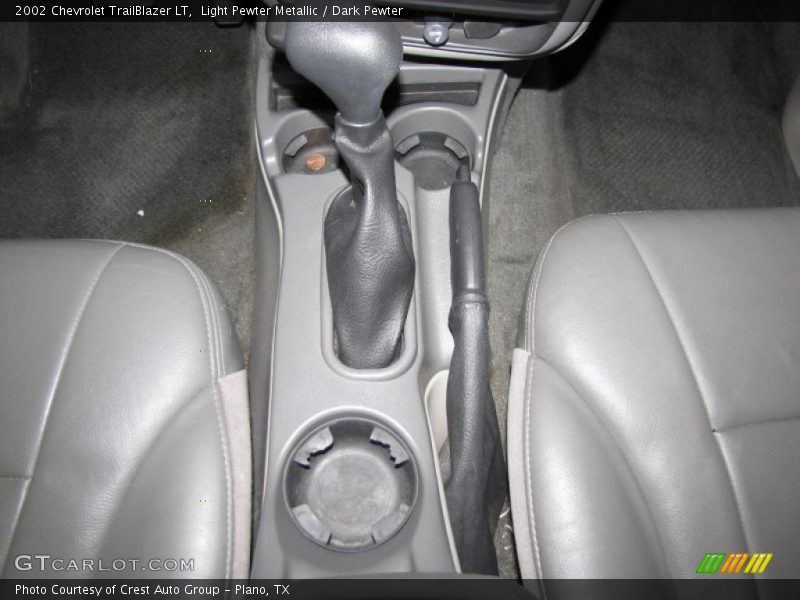 Light Pewter Metallic / Dark Pewter 2002 Chevrolet TrailBlazer LT