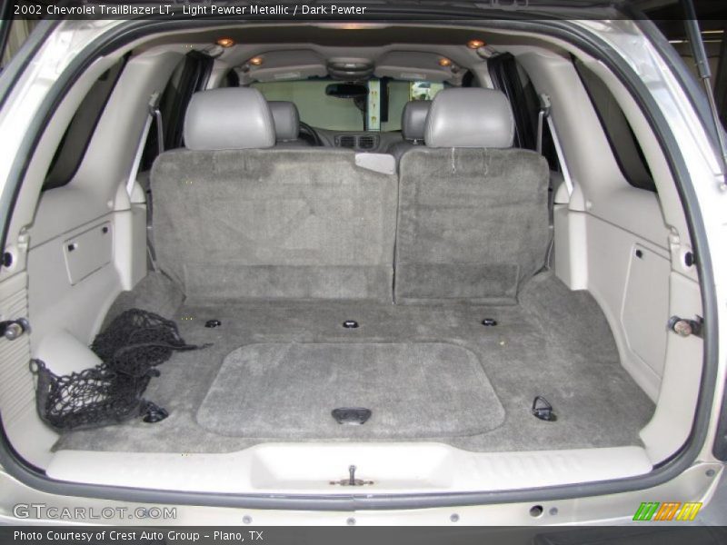 Light Pewter Metallic / Dark Pewter 2002 Chevrolet TrailBlazer LT