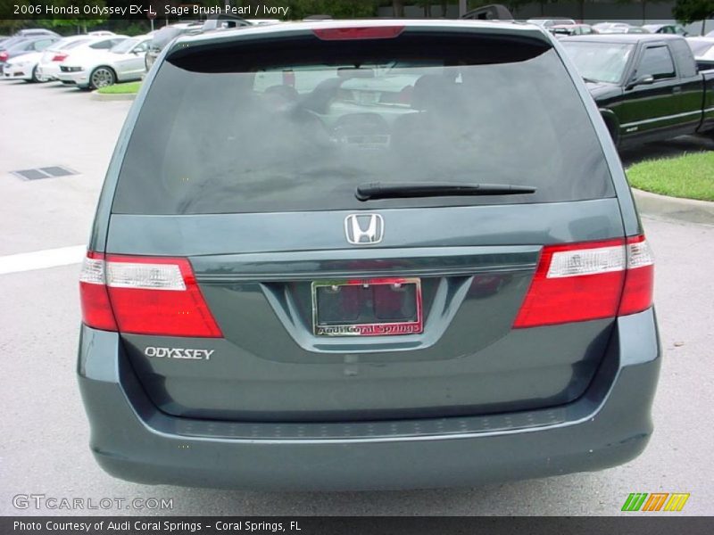 Sage Brush Pearl / Ivory 2006 Honda Odyssey EX-L