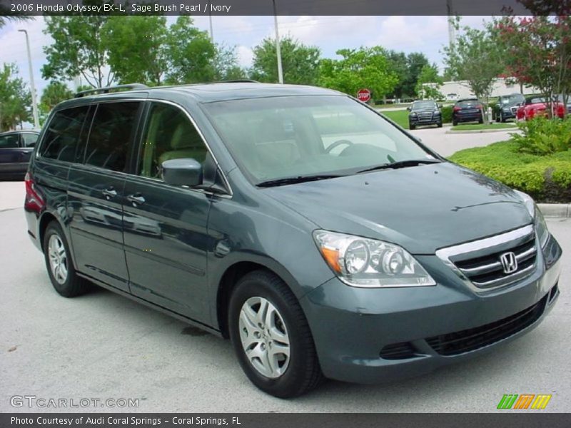 Sage Brush Pearl / Ivory 2006 Honda Odyssey EX-L