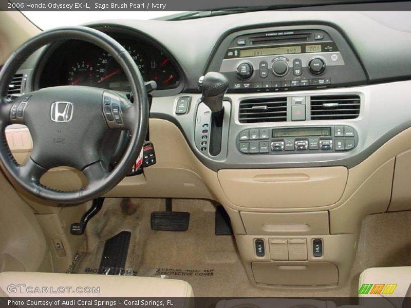 Sage Brush Pearl / Ivory 2006 Honda Odyssey EX-L