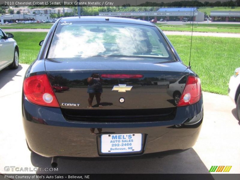 Black Granite Metallic / Gray 2010 Chevrolet Cobalt LS Sedan