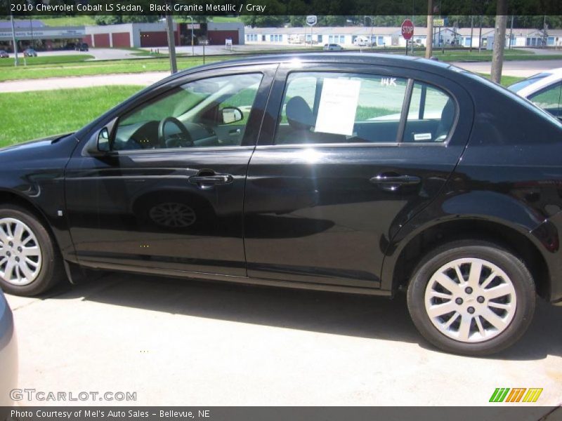 Black Granite Metallic / Gray 2010 Chevrolet Cobalt LS Sedan