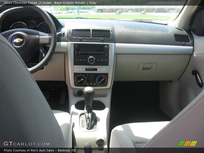 Black Granite Metallic / Gray 2010 Chevrolet Cobalt LS Sedan