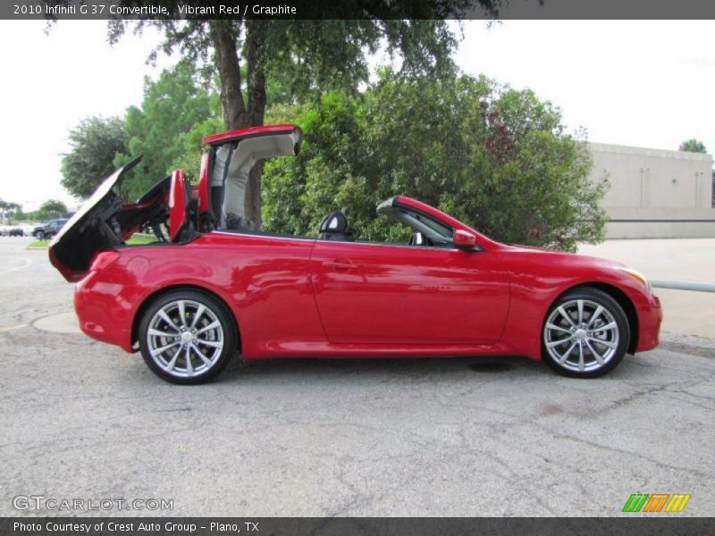  2010 G 37 Convertible Vibrant Red