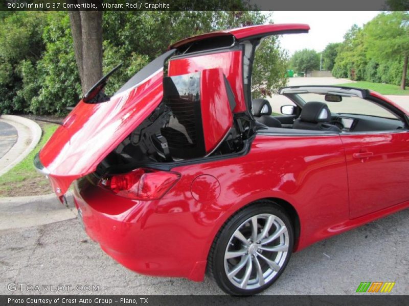  2010 G 37 Convertible Vibrant Red