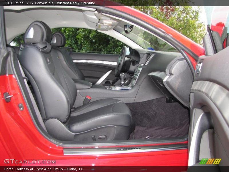 Vibrant Red / Graphite 2010 Infiniti G 37 Convertible