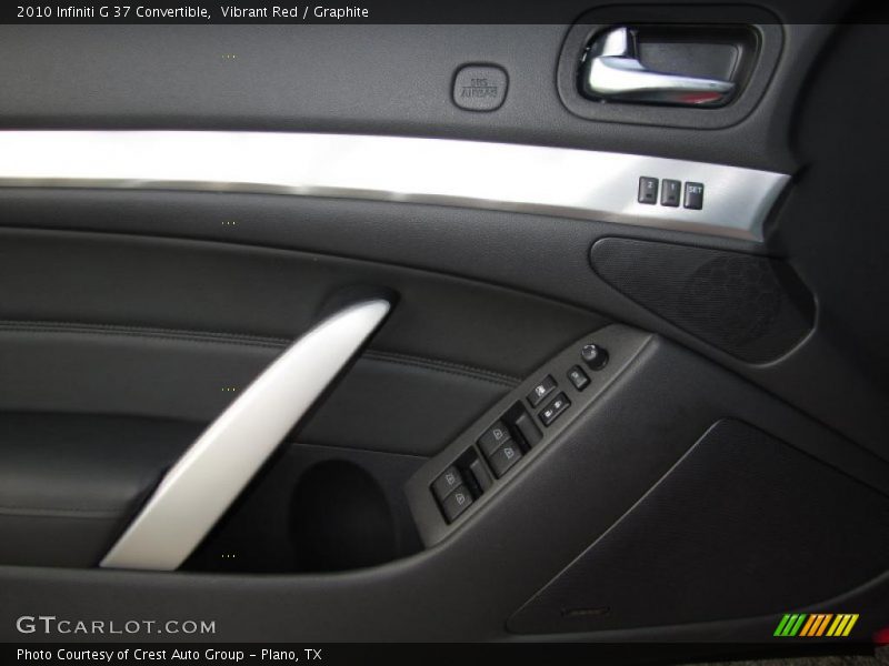 Vibrant Red / Graphite 2010 Infiniti G 37 Convertible