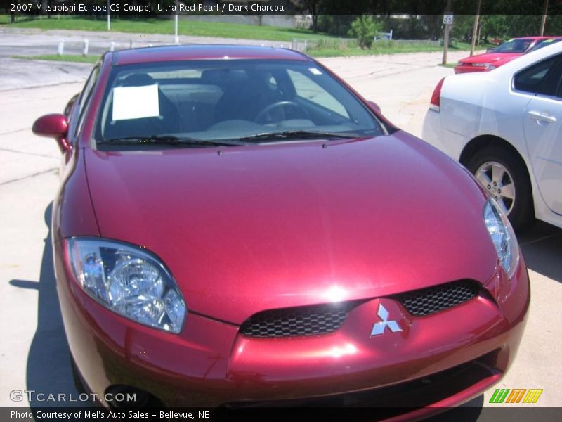 Ultra Red Pearl / Dark Charcoal 2007 Mitsubishi Eclipse GS Coupe