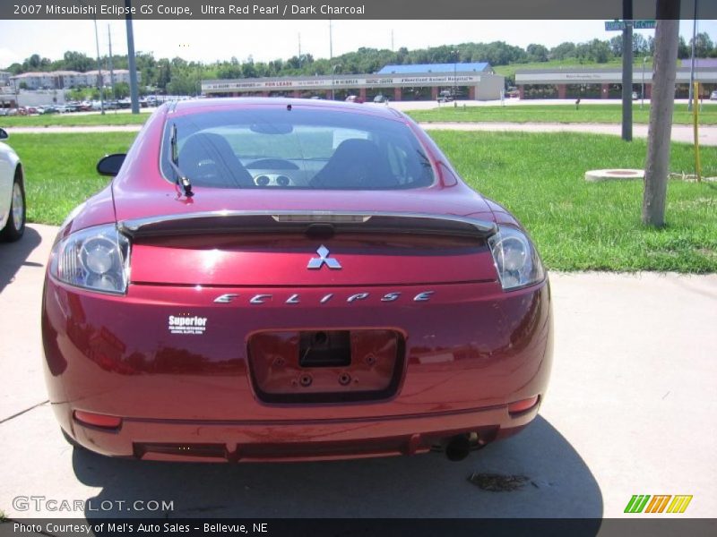 Ultra Red Pearl / Dark Charcoal 2007 Mitsubishi Eclipse GS Coupe