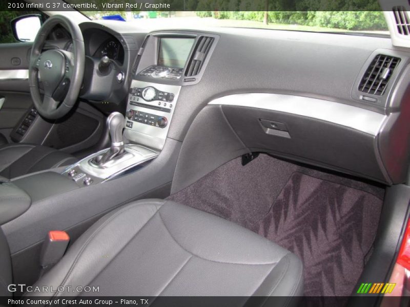 Vibrant Red / Graphite 2010 Infiniti G 37 Convertible