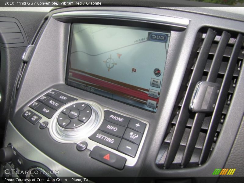 Vibrant Red / Graphite 2010 Infiniti G 37 Convertible