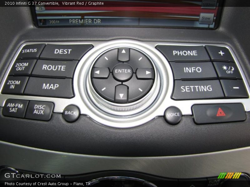 Vibrant Red / Graphite 2010 Infiniti G 37 Convertible