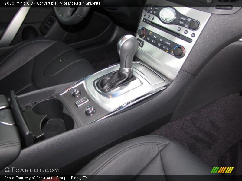  2010 G 37 Convertible 7 Speed ASC Automatic Shifter