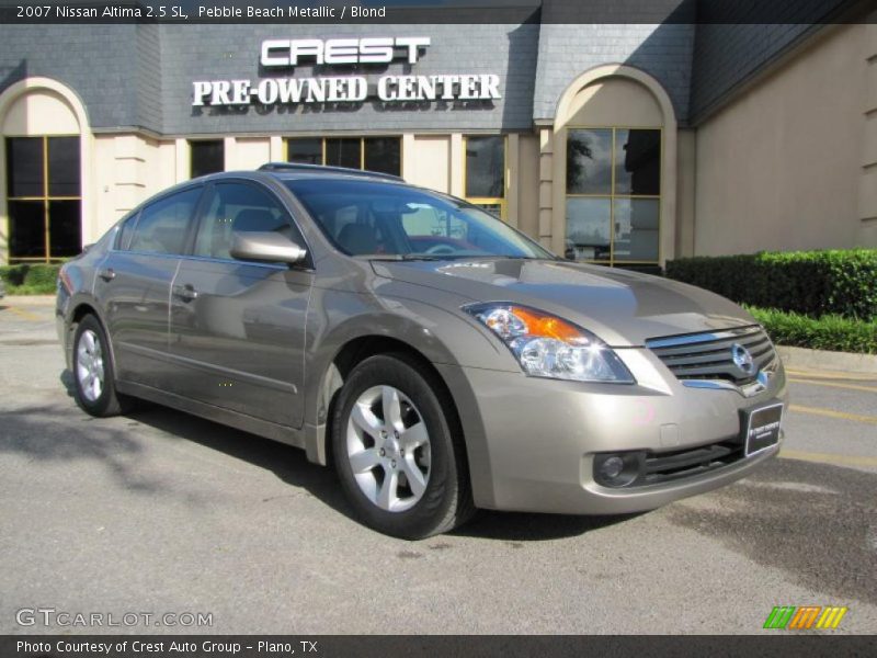 Pebble Beach Metallic / Blond 2007 Nissan Altima 2.5 SL