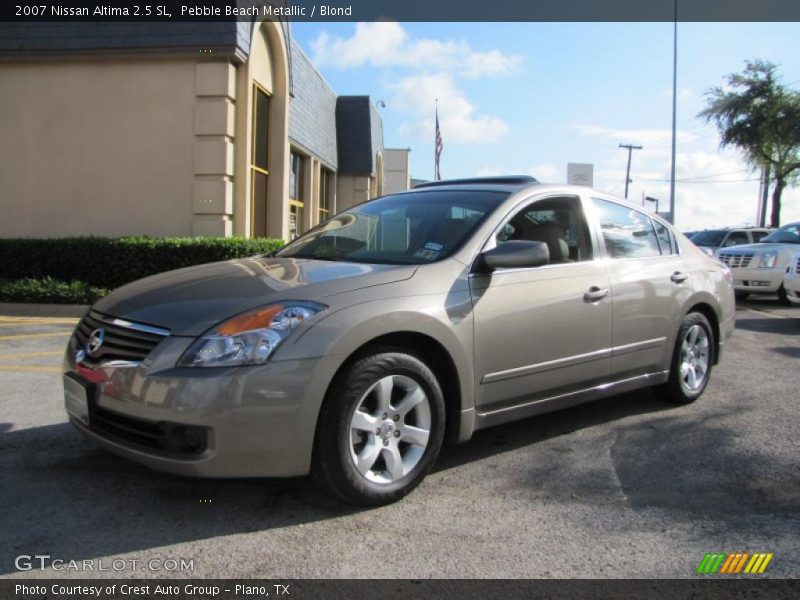 Pebble Beach Metallic / Blond 2007 Nissan Altima 2.5 SL