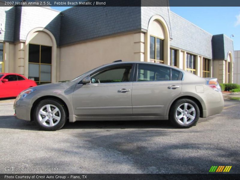 Pebble Beach Metallic / Blond 2007 Nissan Altima 2.5 SL