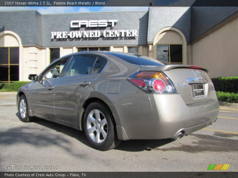 Pebble Beach Metallic / Blond 2007 Nissan Altima 2.5 SL