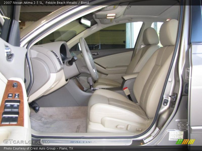 Pebble Beach Metallic / Blond 2007 Nissan Altima 2.5 SL
