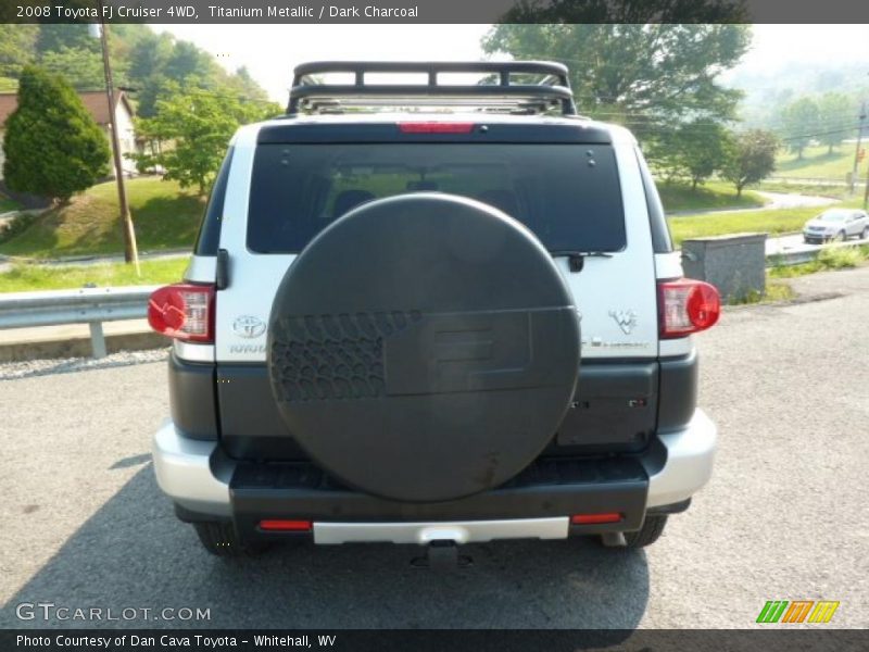 Titanium Metallic / Dark Charcoal 2008 Toyota FJ Cruiser 4WD