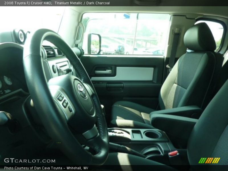 Titanium Metallic / Dark Charcoal 2008 Toyota FJ Cruiser 4WD