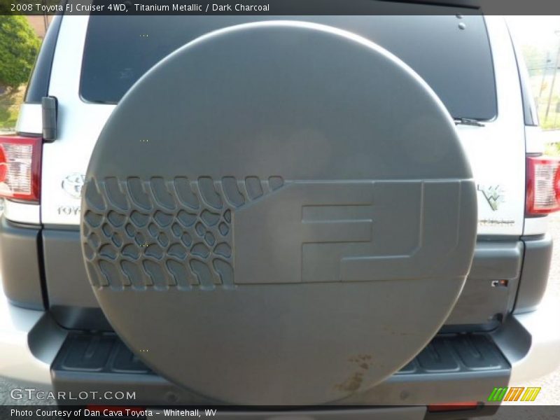 Titanium Metallic / Dark Charcoal 2008 Toyota FJ Cruiser 4WD