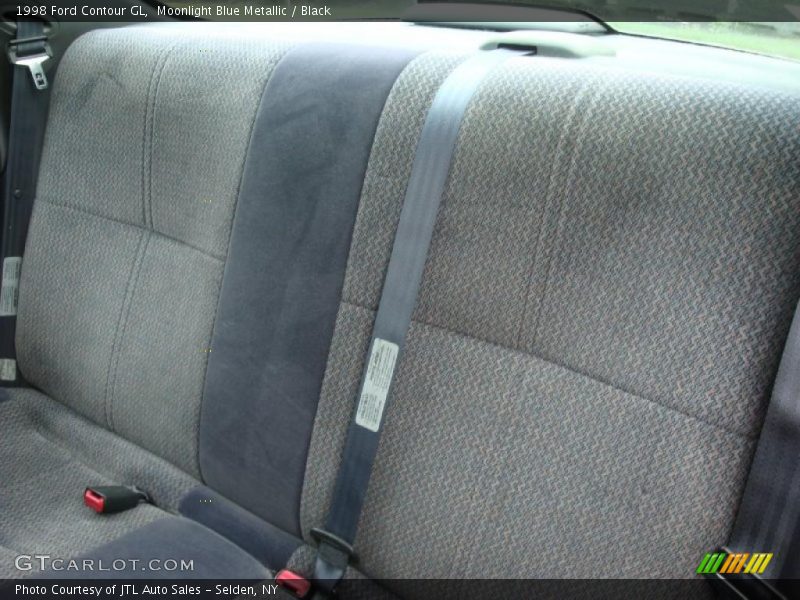 Moonlight Blue Metallic / Black 1998 Ford Contour GL