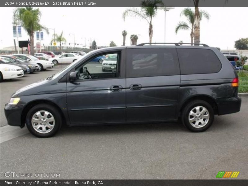 Sage Brush Pearl / Gray 2004 Honda Odyssey EX