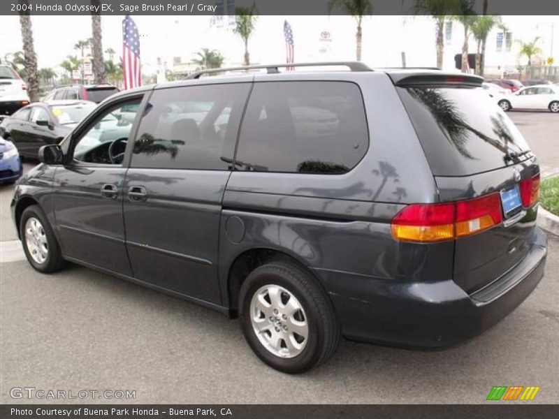 Sage Brush Pearl / Gray 2004 Honda Odyssey EX