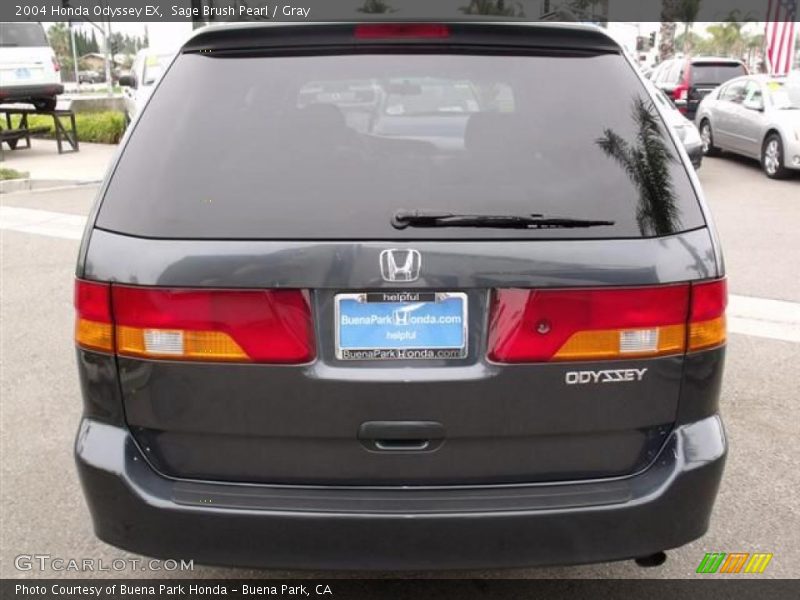 Sage Brush Pearl / Gray 2004 Honda Odyssey EX