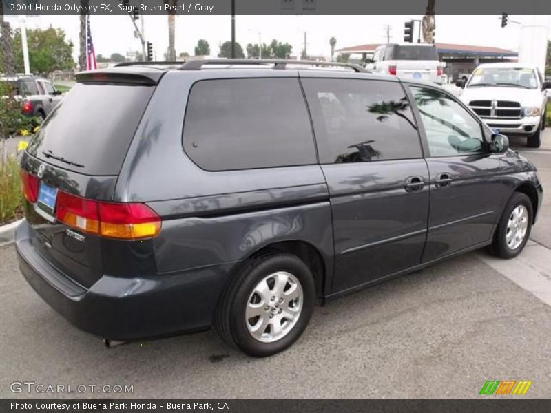 Sage Brush Pearl / Gray 2004 Honda Odyssey EX