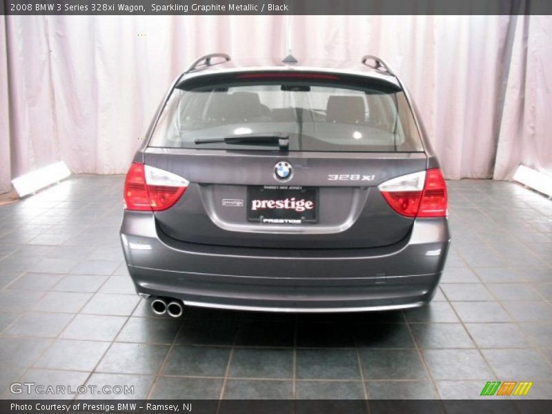 Sparkling Graphite Metallic / Black 2008 BMW 3 Series 328xi Wagon