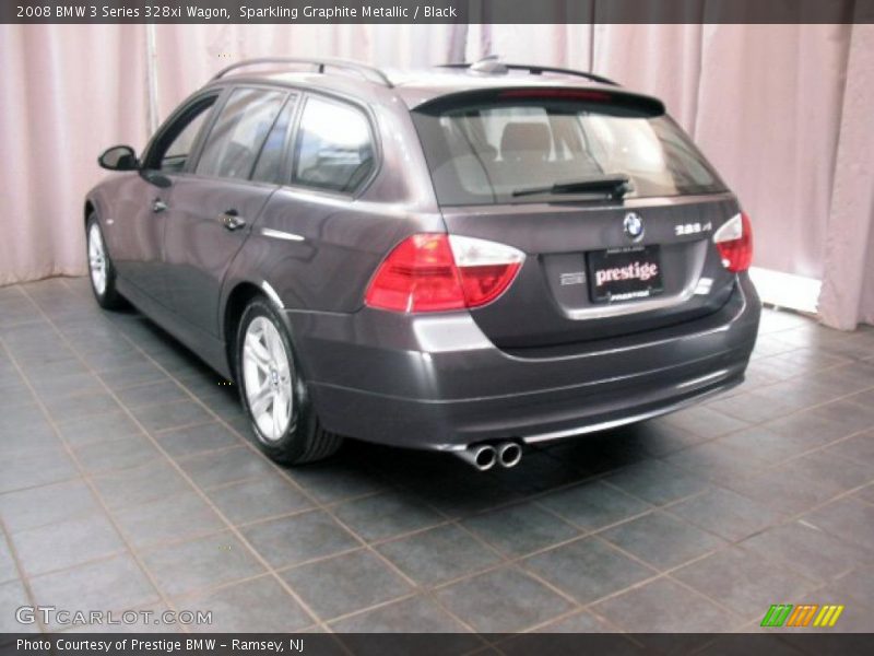 Sparkling Graphite Metallic / Black 2008 BMW 3 Series 328xi Wagon