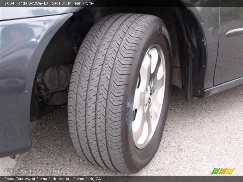 Sage Brush Pearl / Gray 2004 Honda Odyssey EX