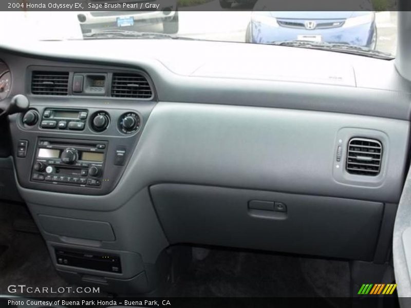 Sage Brush Pearl / Gray 2004 Honda Odyssey EX