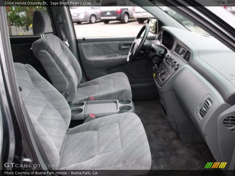 Sage Brush Pearl / Gray 2004 Honda Odyssey EX
