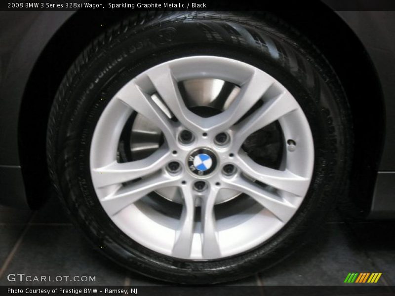 Sparkling Graphite Metallic / Black 2008 BMW 3 Series 328xi Wagon