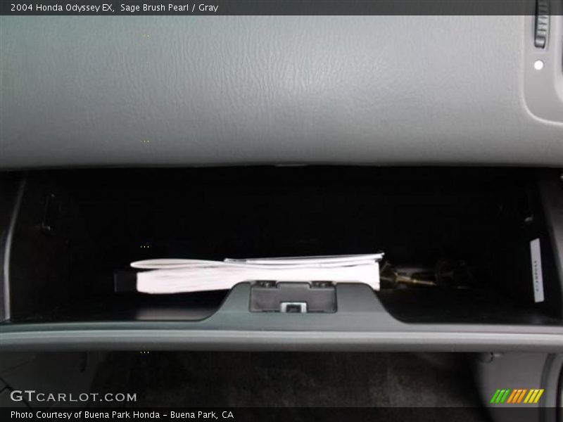 Sage Brush Pearl / Gray 2004 Honda Odyssey EX