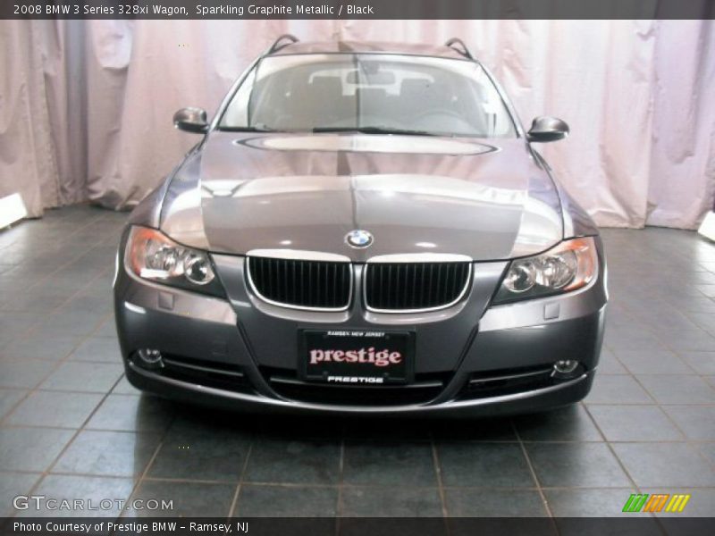 Sparkling Graphite Metallic / Black 2008 BMW 3 Series 328xi Wagon