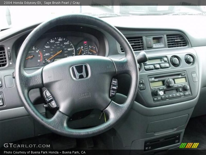 Sage Brush Pearl / Gray 2004 Honda Odyssey EX
