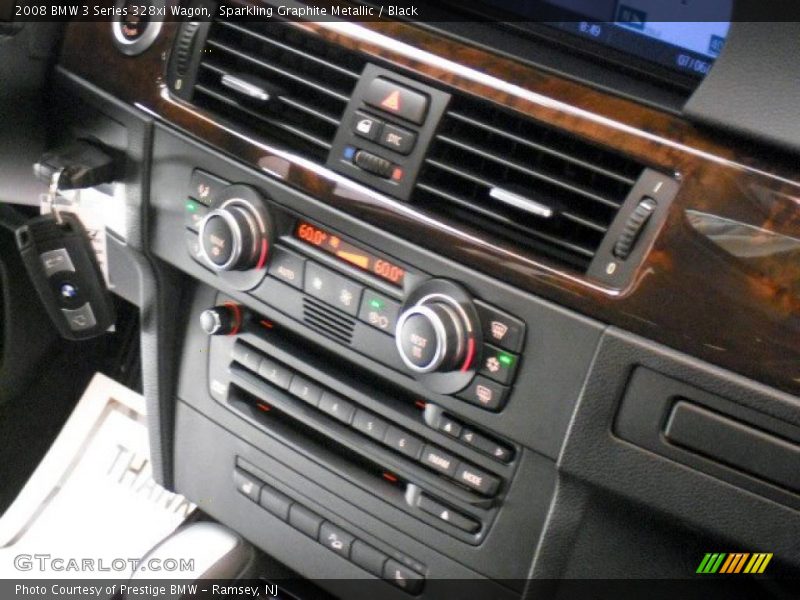 Sparkling Graphite Metallic / Black 2008 BMW 3 Series 328xi Wagon