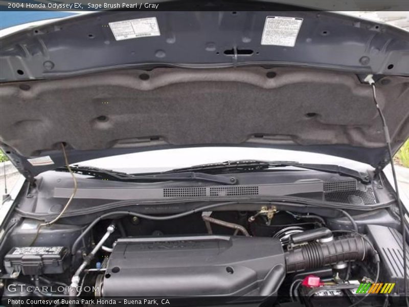 Sage Brush Pearl / Gray 2004 Honda Odyssey EX