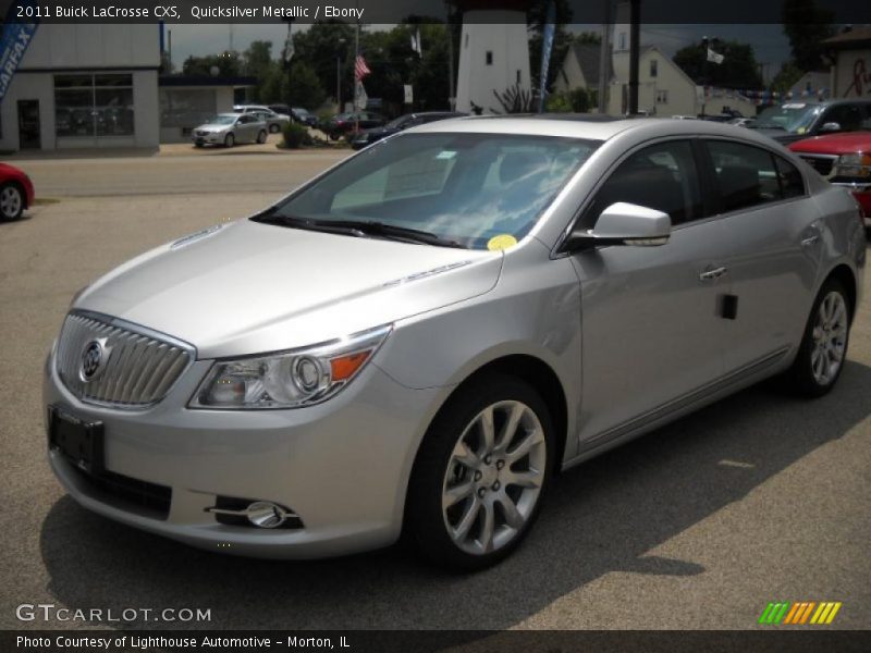 Quicksilver Metallic / Ebony 2011 Buick LaCrosse CXS