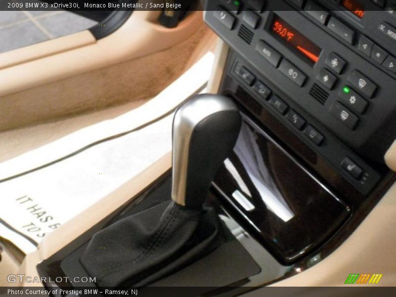 Monaco Blue Metallic / Sand Beige 2009 BMW X3 xDrive30i