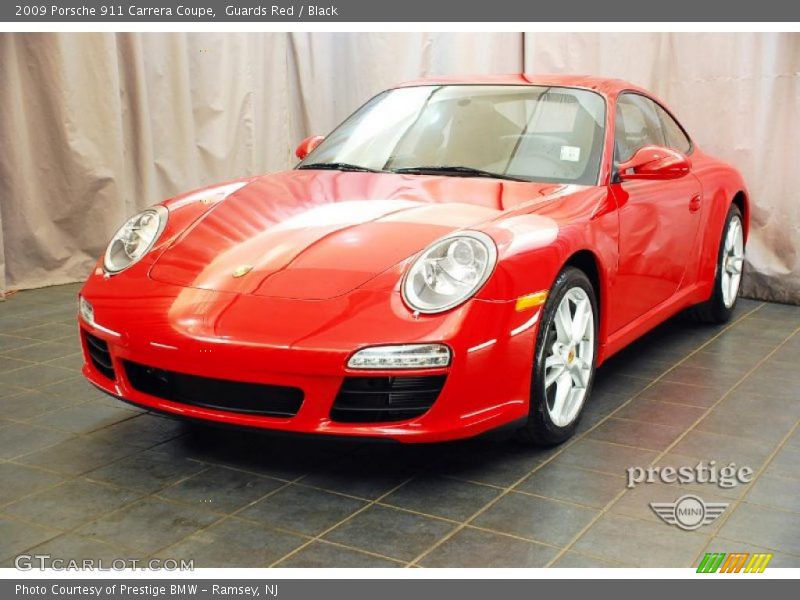 Guards Red / Black 2009 Porsche 911 Carrera Coupe