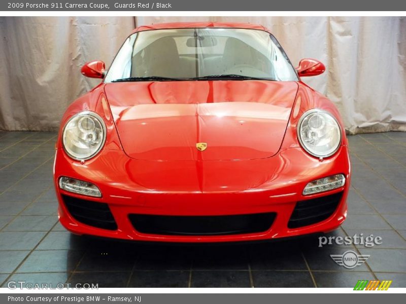 Guards Red / Black 2009 Porsche 911 Carrera Coupe