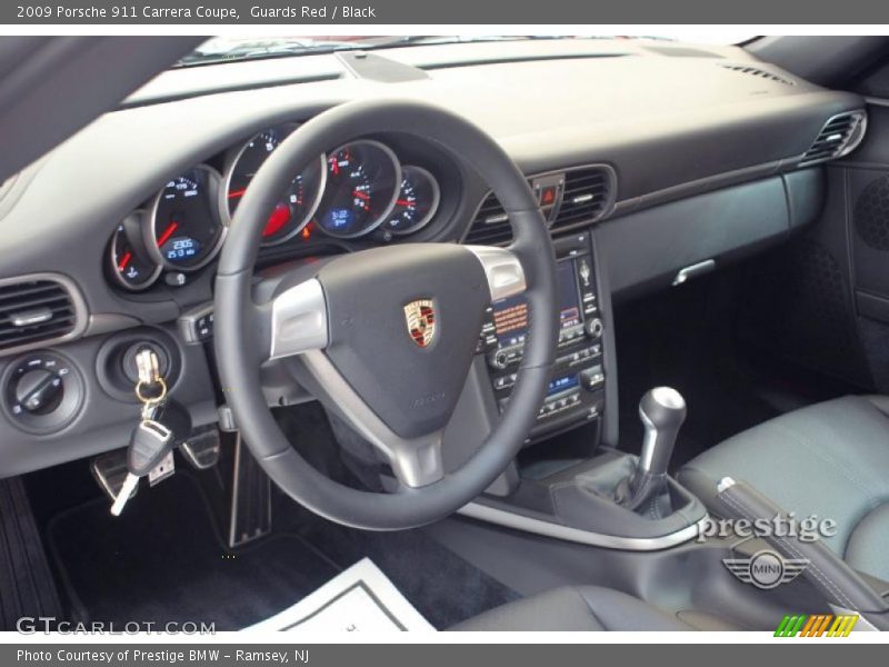 Guards Red / Black 2009 Porsche 911 Carrera Coupe