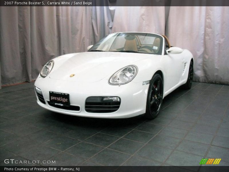 Carrara White / Sand Beige 2007 Porsche Boxster S